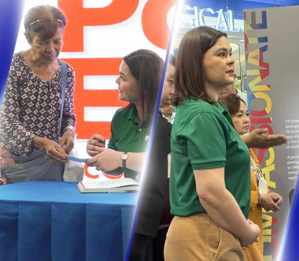 VP Sara Leads OVP Book Signing, Exhibit Tour